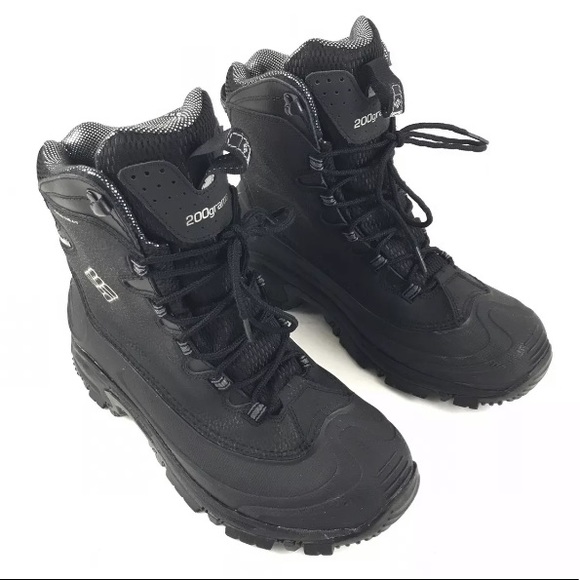 columbia black winter boots